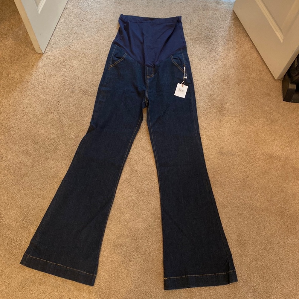 Pink Blush Maternity flare jeans